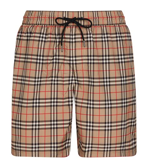 burberry men swim trunks